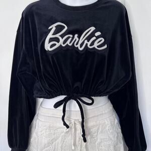 Barbie black velvet barbie crop